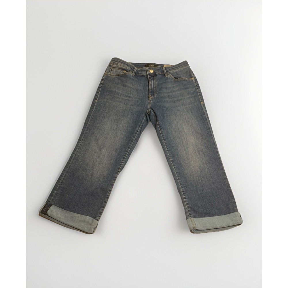 Mavi Jeans Size 30‎ Women's Marcia Capri High Rise Cuffed Stretch Cute Denim